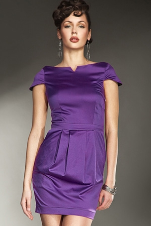 Nife S11 sukienka (fiolet)