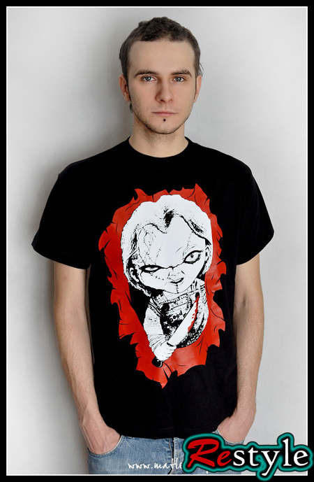 T-shirt Laleczka Chucky koszulka męska