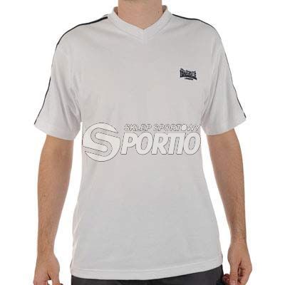 Koszulka Lonsdale 2S V Neck Tee Shirt wh