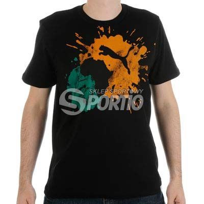 Koszulka Puma Africa Splash T Shirt bl