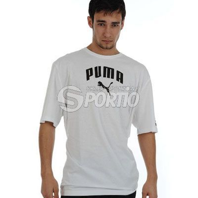 Koszulka Puma Logo T Shirt Snr wb